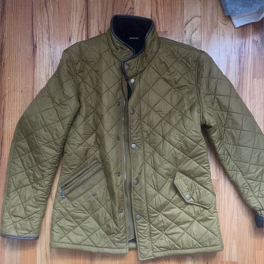 Quilted Barbour jacket